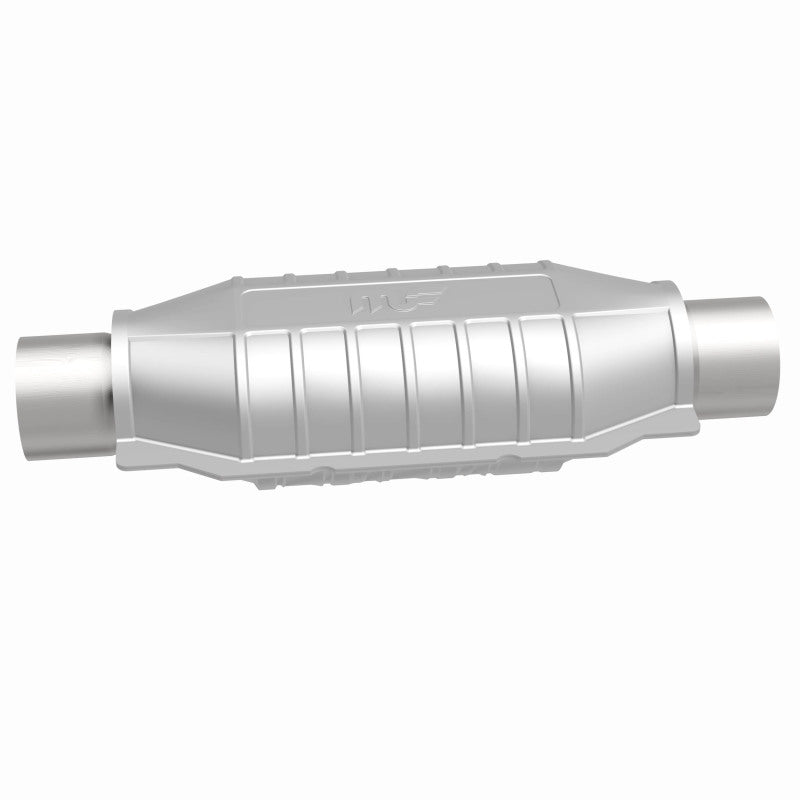 MagnaFlow Conv Univ 2.5in Inlet/Outlet Center/Center Oval 12in Body L x 6.5in W x 16in Overall L