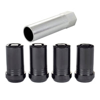 Thumbnail for McGard Wheel Lock Nut Set - 4pk. (Tuner / Cone Seat) M14X1.5 / 22mm Hex / 1.648in. Length - Black