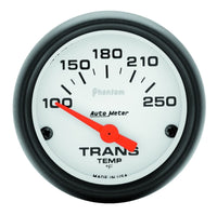 Thumbnail for Autometer Phantom 52mm Short Sweep Electronic 100-250 Deg F Transmission Temperature Gauge