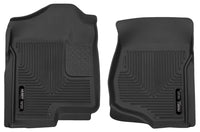 Thumbnail for Husky Liners 07-12 GM Silverado/Tahoe/Suburban/Escalade X-Act Contour Black Floor Liners