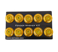 Thumbnail for NRG Fender Washer Kit w/Color Matched M6 Bolt Rivets For Plastic (Rose Gold) - Set of 10