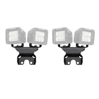 Thumbnail for Go Rhino 18-20 Jeep Wrangler JL/JLU Light Mount - One or Two 3in Cubes