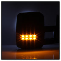 Thumbnail for xTune Chevy Silverado 03-06 G2 Heated Amber LED Signal Telescoping Mirrors MIR-CS03S-G2-PWH-AM-SET