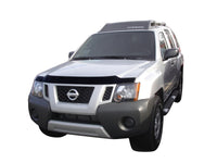 Thumbnail for AVS 05-18 Nissan Frontier Aeroskin Low Profile Acrylic Hood Shield - Smoke