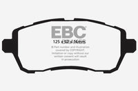 Thumbnail for EBC 10+ Ford Fiesta 1.6 (FOR NON-ST/NON-TURBO) Greenstuff Front Brake Pads