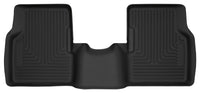 Thumbnail for Husky Liners 17-18 Jeep Compass X-Act Contour Black Second Row Floor Liners