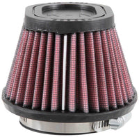 Thumbnail for K&N Filter Universal Rubber Filter 2 7/16 inch Flange 4.5x3.75 inch Base 3.5x2.5 inch Top 2.75 inch