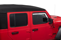 Thumbnail for Putco 20-21 Jeep Gladiator JT/JL Element Chrome Window Visors (Front Only)