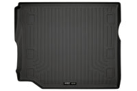 Thumbnail for Husky Liners 19-24 Jeep Wrangler JLU WeatherBeater Black Rear Cargo Liner