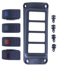 Thumbnail for Daystar 2007-2018 Jeep Wrangler JK 2WD/4WD - A-Pillar Rocker Switch Pod (Switches Included)