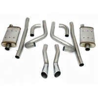 Thumbnail for JBA 65-66 Ford Mustang 260-428 409SS Dual Through Rear Valance Header Back Exhaust