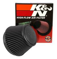 Thumbnail for K&N Universal Rubber Filter Round Tapered 6in Flange ID x 7.5in Base OD x 5.25in Top OD x 6.75in H