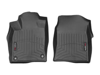 Thumbnail for WeatherTech 16+ Honda Civic Sedan Front FloorLiner - Black