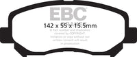 Thumbnail for EBC 12+ Mazda CX-5 2 Greenstuff Front Brake Pads