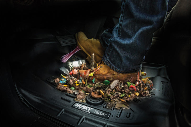 Husky Liners 2015 Chevy/GMC Suburban/Yukon XL WeatherBeater Tan 3rd Seat (Bench 2nd) Floor Liner