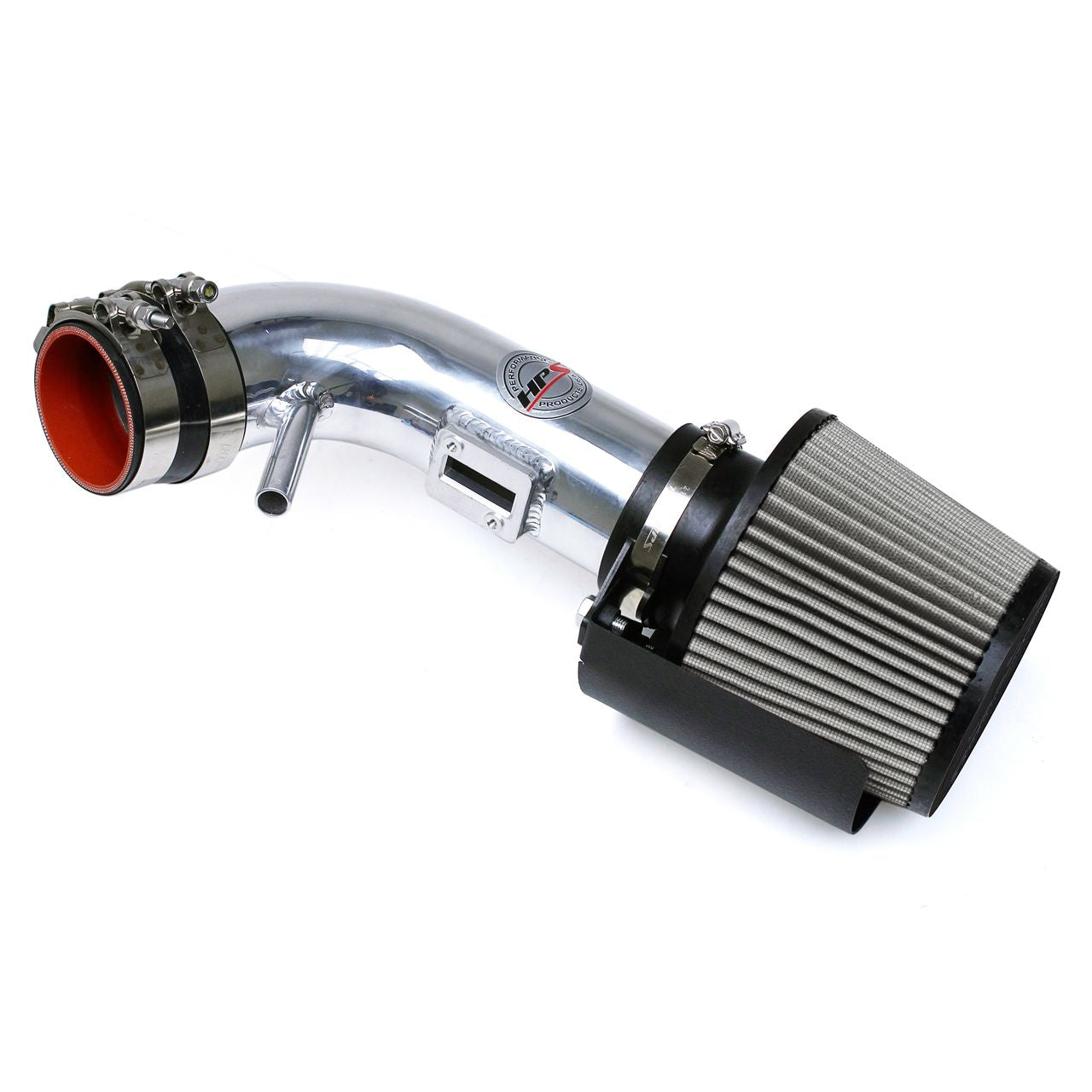 HPS Shortram Air Intake 2007-2012 Nissan Altima 2.5L 4Cyl, Includes Heat Shield, Polish