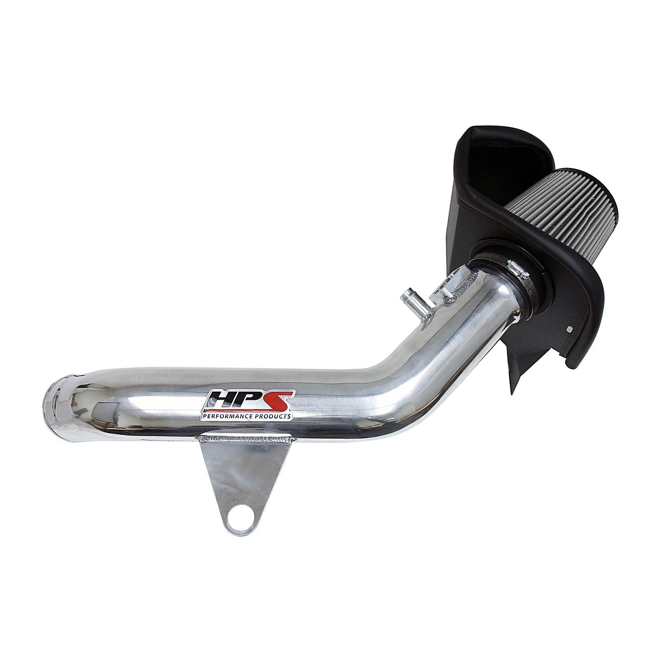 HPS Shortram Air Intake 2012-2015 BMW 335ix F30 3.0L Turbo N55, Includes Heat Shield, Polish