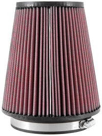 Thumbnail for K&N Filter Universal Rubber Filter 5 inch Flange 6 1/2 inch Base 4 3/8 inch Top 7 inch Height