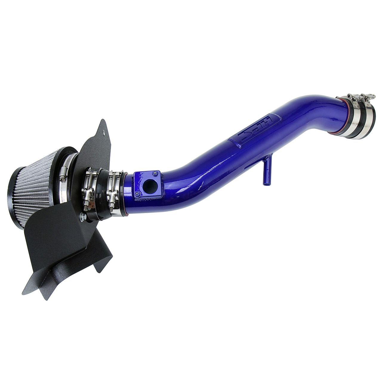 HPS Shortram Air Intake Kit 2013-2020 Lexus GS350 3.5L V6, Includes Heat Shield, Blue