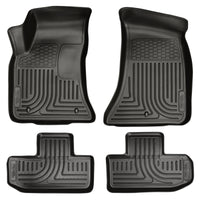 Thumbnail for Husky Liners 11-12 Dodge Challenger WeatherBeater Combo Black Floor Liners