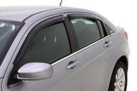 Thumbnail for AVS 07-10 Chrysler Sebring Ventvisor Outside Mount Window Deflectors 4pc - Smoke