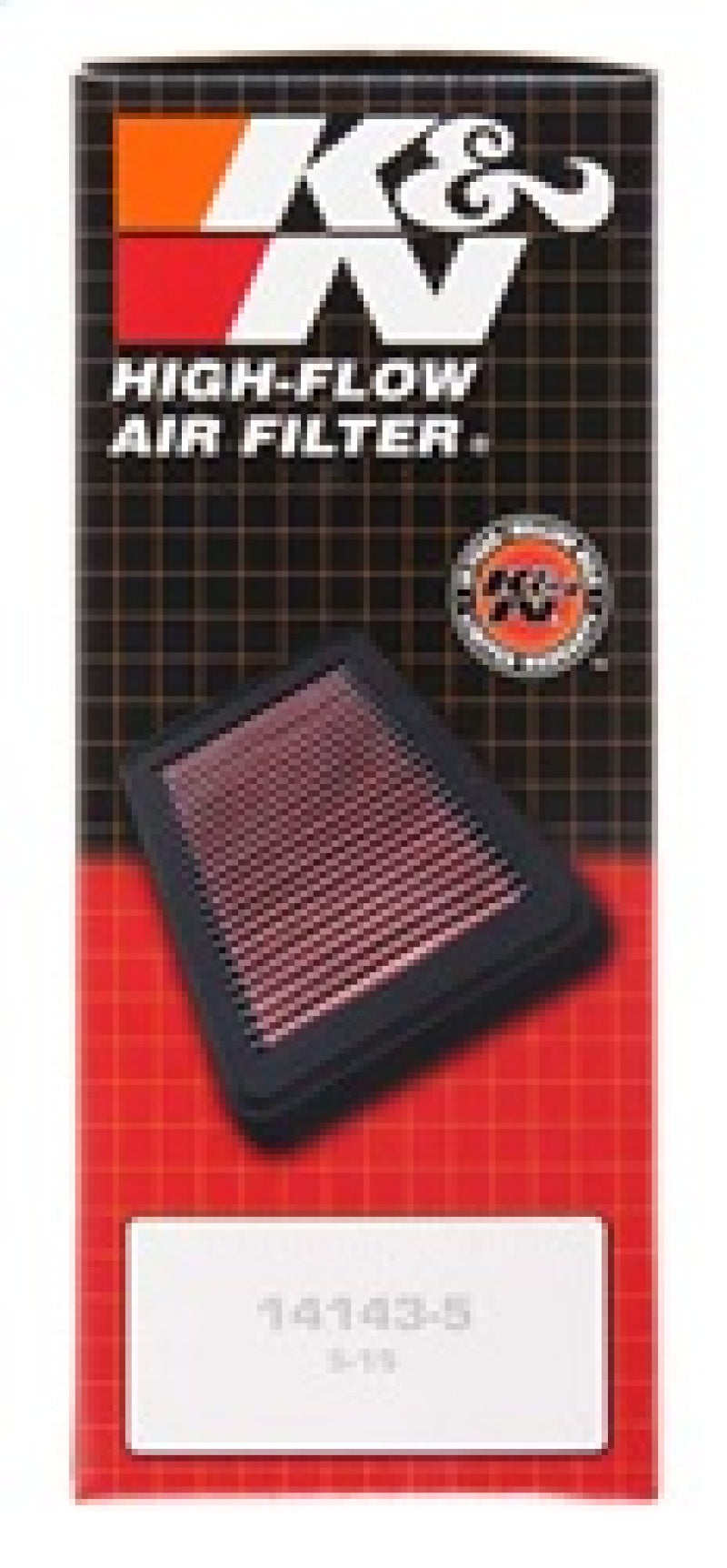 K&N 16-17 Suzuki Boulevard M90 1462CC Replacement Drop In Air Filter (Set of 2)