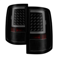 Thumbnail for xTune 09-18 Dodge Ram 1500 LED Tail Lights - Black Smoke (ALT-ON-DR09-LBLED-BSM)