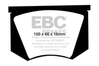 Thumbnail for EBC 56-57 Triumph TR3 2.0 Greenstuff Front Brake Pads