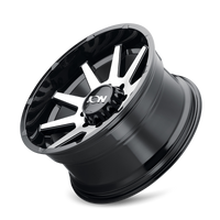 Thumbnail for ION Type 143 20x9 / 5x139.7 BP / 18mm Offset / 108mm Hub Black/Machined Wheel