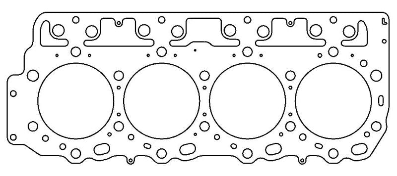 Cometic GM 6.6L Duramax Diesel 01-06 4.100 inch Bore .027 inch MLS Left Head Gasket