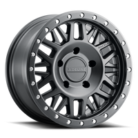 Thumbnail for Raceline 951B Ryno 17x8.5in / 6x139.7 BP / 0mm Offset / 106.1mm Bore - Satin Black Wheel