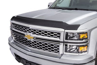 Thumbnail for AVS 07-13 Chevy Silverado 1500 Aeroskin II Textured Low Profile Hood Shield - Black