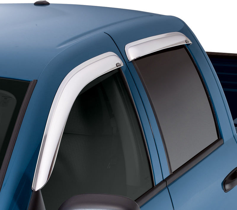 AVS 13-22 Buick Encore (not GX) Ventvisor Outside Mount Window Deflectors 4pc - Chrome