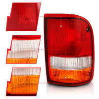 Thumbnail for ANZO 1993-1997 Ford Ranger Tail Light Red/Cear (OE)