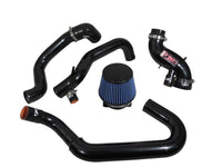 Thumbnail for Injen 03-06 Evo 8/9/MR Cast Aluminum Intake System w/ Full Intercooler Piping Black Short Ram Intake