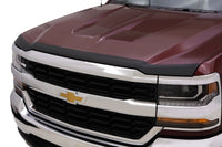 Thumbnail for AVS 16-18 Chevy Silverado 1500 Aeroskin Low Profile Hood Shield - Matte Black