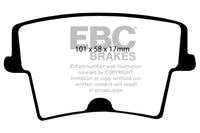 Thumbnail for EBC 05-09 Chrysler 300 2.7 Greenstuff Rear Brake Pads