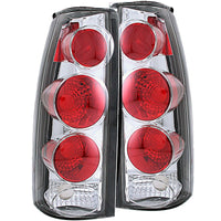 Thumbnail for ANZO 1999-2000 Cadillac Escalade Taillights Chrome 3D Style