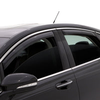 Thumbnail for AVS 00-05 Ford Focus ZX4 Ventvisor In-Channel Front & Rear Window Deflectors 4pc - Smoke