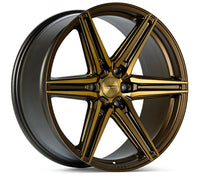 Thumbnail for Vossen HF6-2 22x9.5 / 6x135 / ET20 / Deep Face / 87.1 - Tinted Matte Bronze Wheel