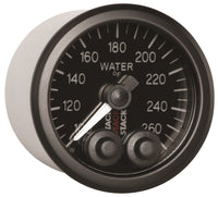 Thumbnail for Autometer Stack Pro Control 52mm 100-260 deg F Water Temp Gauge - Black (1/8in NPTF Male)