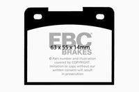 Thumbnail for EBC 66-68 Volvo 140 1.8 Redstuff Rear Brake Pads