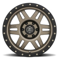 Thumbnail for ICON Six Speed 17x8.5 6x5.5 25mm Offset 5.75in BS 108.1mm Bore Bronze Wheel