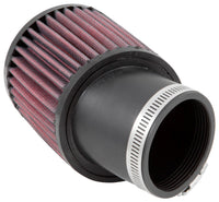 Thumbnail for K&N Filter Universal Rubber Round Straight Filter 20 Deg Angled 2-7/16in Flange 3-3/4in OD 4in H