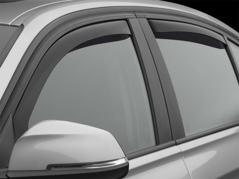 WeatherTech 12+ BMW 3-Series Front and Rear Side Window Deflectors - Dark Smoke