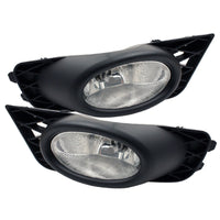 Thumbnail for Spyder Honda Civic 09-11 4Dr OEM Fog Lights W/Switch- Clear FL-CL-HC09-4D-C