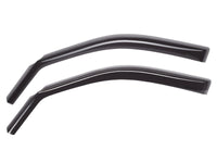 Thumbnail for WeatherTech 08-13 Nissan Rogue Front Side Window Deflectors - Dark Smoke