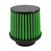 Thumbnail for Green Filter Cone Filter - ID 3.5in. / Base 6in. / Top 5in. / H 5.in. Radius Inlet