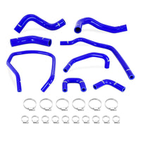 Thumbnail for Mishimoto 04-10 Infiniti QX56 / 04-14 Titan Silicone Coolant Hose Kit - Blue