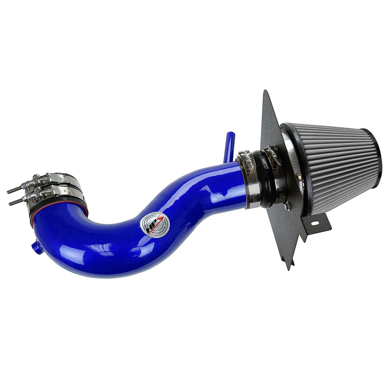 HPS Cold Air Intake Kit 06-10 Dodge Charger 5.7L V8, Includes Heat Shield, Blue